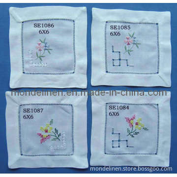 100%Linen Cocktail Napkin for X'mas (CT-03)